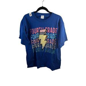 NWT 4th grade teacher-lightening bolt pencil size large